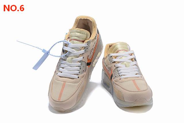 Nike Air Max 90 Off White Mens Shoes NO.6;